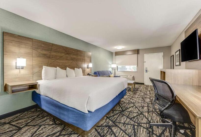 חדר סטנדרט, מיטת קינג, מותאם לאדם עם מוגבלויות, Best Western Huntsville