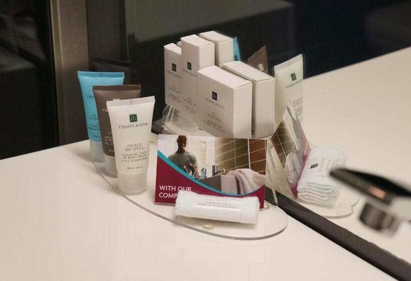 חדר סטנדרט עם מיטת קינג, Skybridge Seattle Airport