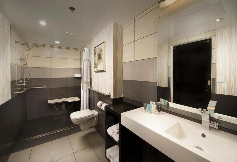 חדר סטנדרט מותאם לאדם עם מוגבלויות, Skybridge Seattle Airport