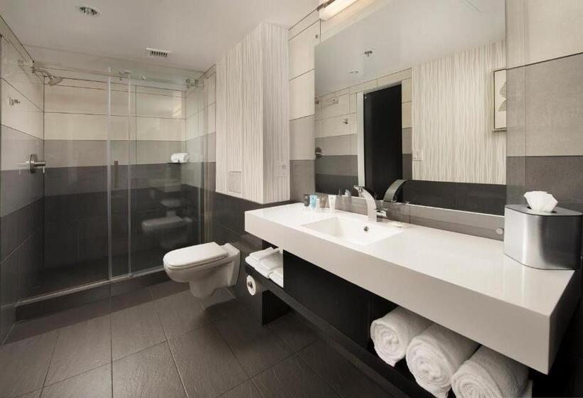 חדר סטנדרט מותאם לאדם עם מוגבלויות, Skybridge Seattle Airport