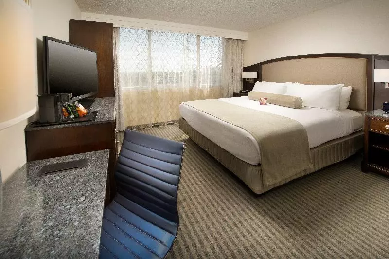 اتاق استاندارد با تخت بزرگ برای معلولان, Skybridge Seattle Airport