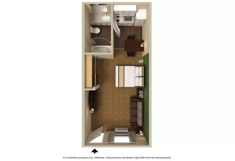 デラックススタジオ, Extended Stay America Suites  Nashville  Airport  Music City