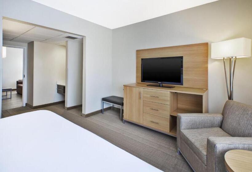 מיטת קינג בסוויטה, Holiday Inn Rapid City   Rushmore Plaza, An Ihg