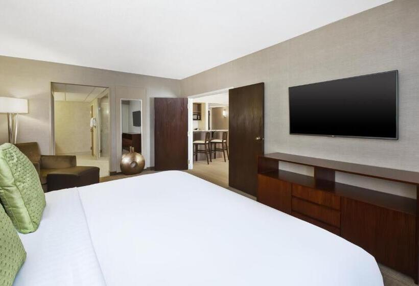 מיטת קינג בסוויטה, Holiday Inn Rapid City   Rushmore Plaza, An Ihg