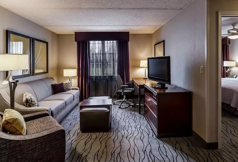 キングサイズベッドのスイートルーム, Homewood Suites By Hilton Buffaloairport