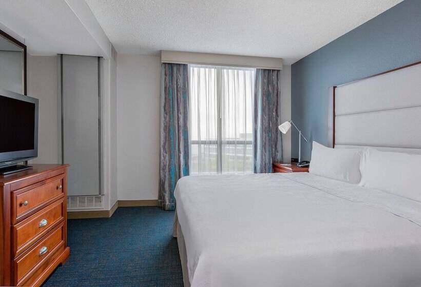 キングサイズベッドのスイートルーム, Homewood Suites By Hilton Seattle Downtown