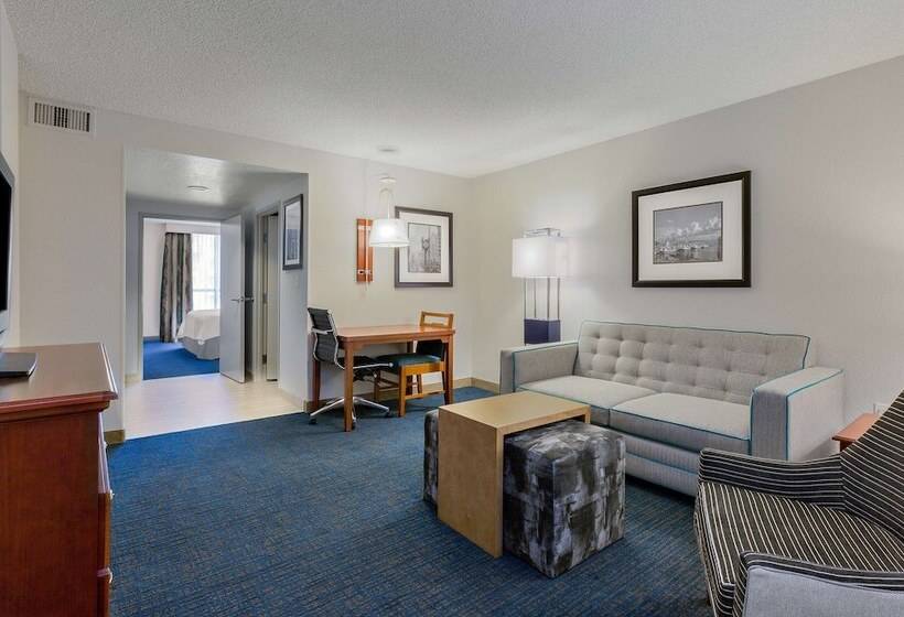キングサイズベッドのスイートルーム, Homewood Suites By Hilton Seattle Downtown