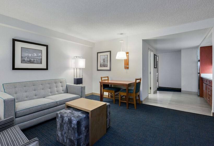 带2个卧室的套房, Homewood Suites By Hilton Seattle Downtown