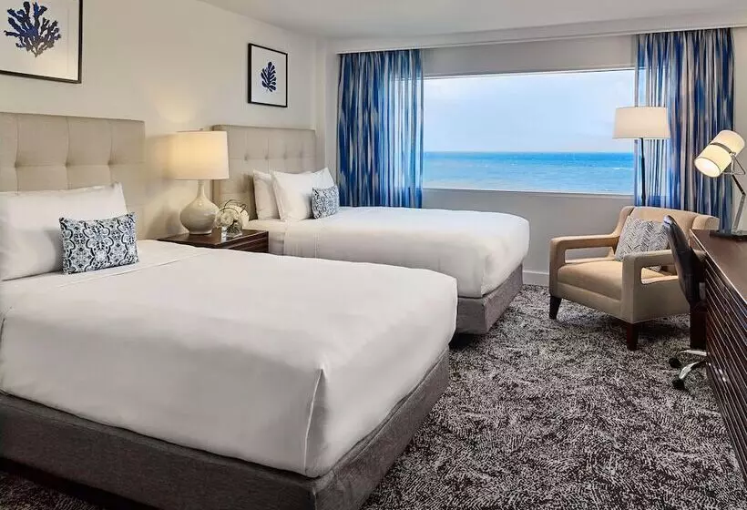 اتاق لوکس با چشم‌انداز دریا, Sonesta Fort Lauderdale Beach
