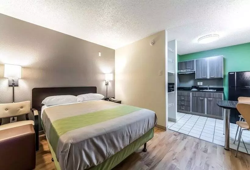 身障者適用ダブルベッド付きスタンダードルーム, Studio 6dallas, Tx  Northwest