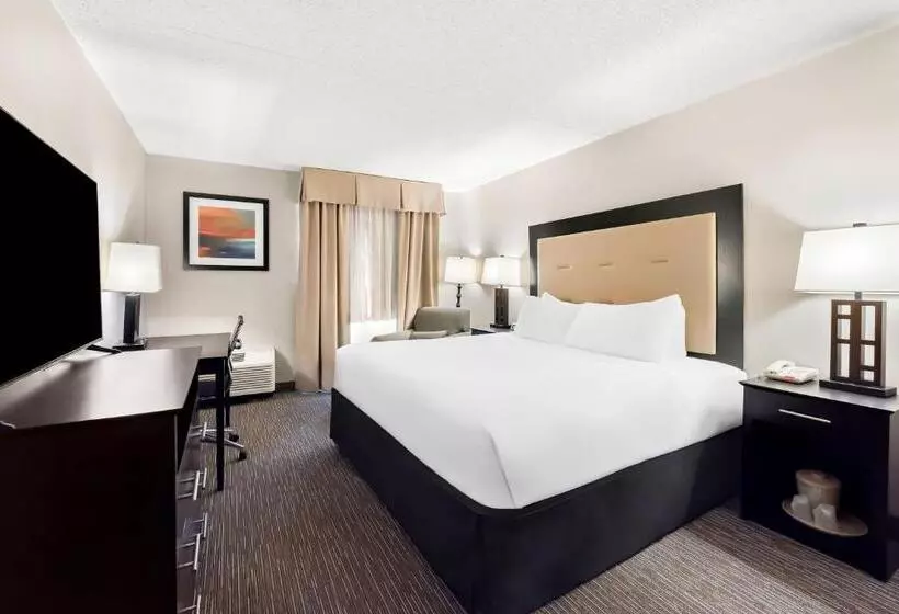 اتاق استاندارد با تخت بزرگ برای معلولان, The Plaza On The Pike Hotel Atlantic City West By Oyo