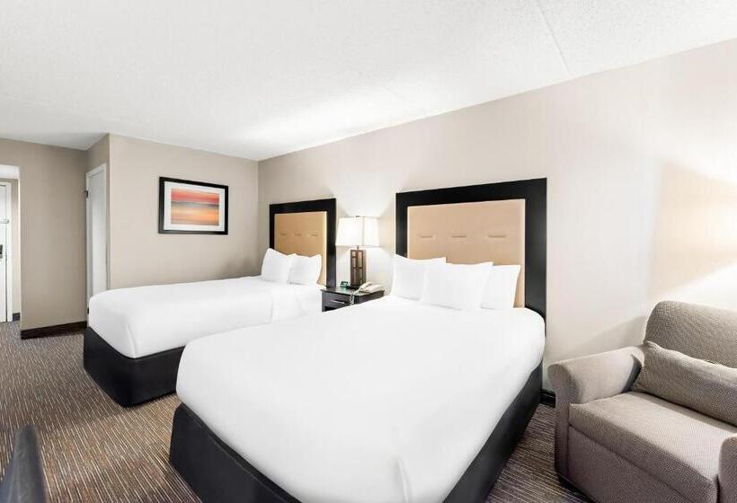 חדר סטנדרט שתי מיטות זוגיות, The Plaza On The Pike Hotel Atlantic City West By Oyo