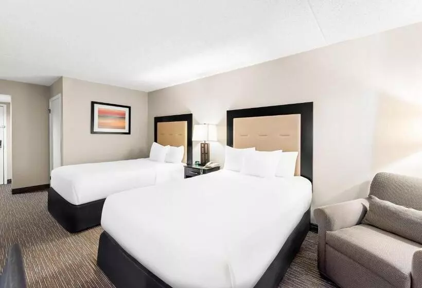 اتاق استاندارد با 2 تخت دوبل, The Plaza On The Pike Hotel Atlantic City West By Oyo