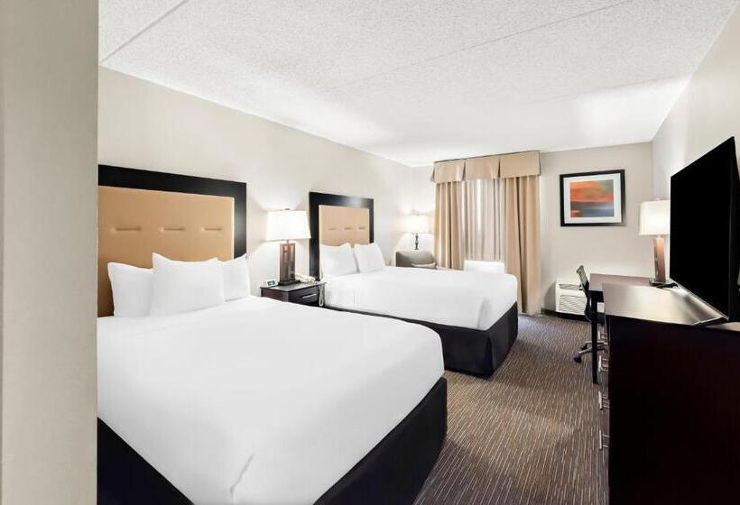 חדר סטנדרט שתי מיטות זוגיות, The Plaza On The Pike Hotel Atlantic City West By Oyo