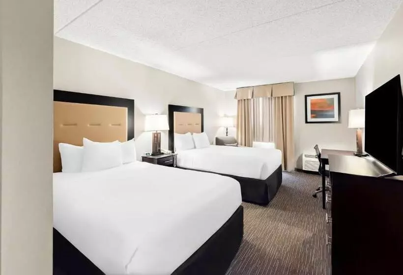 اتاق استاندارد با 2 تخت دوبل, The Plaza On The Pike Hotel Atlantic City West By Oyo