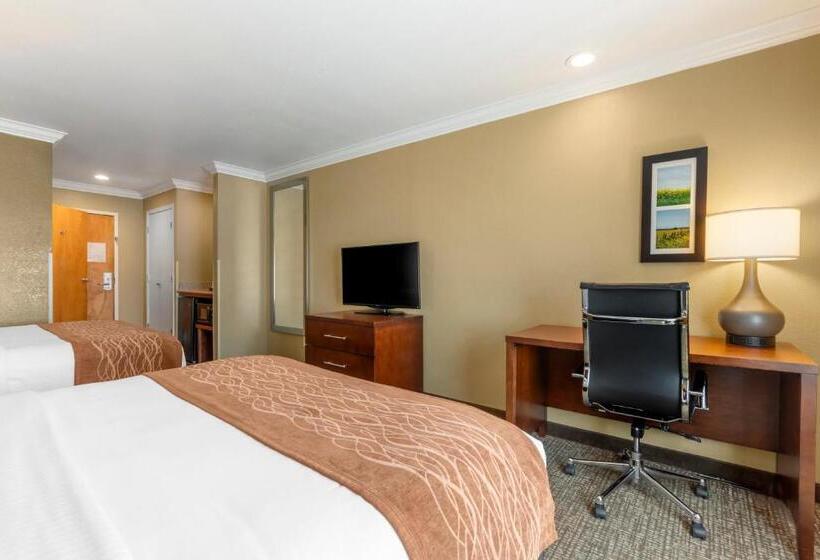 غرفه قياسيه سريرين مزدوجين, Comfort Inn Arcata