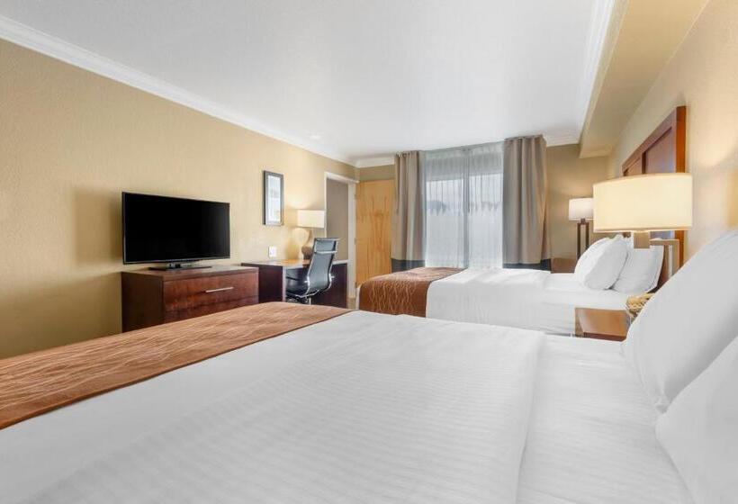 غرفه قياسيه سريرين مزدوجين, Comfort Inn Arcata
