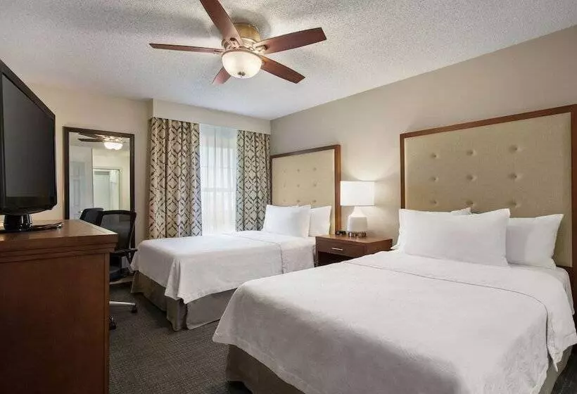 سوئیت 2 خوابه, Homewood Suites By Hilton Kansas Cityairport