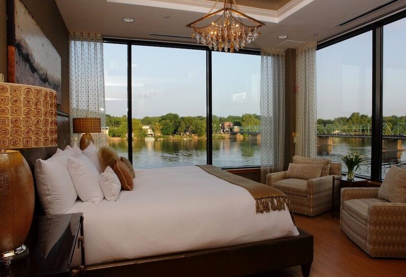 جناح مطل على البحر, Lambertville Station Restaurant And Inn