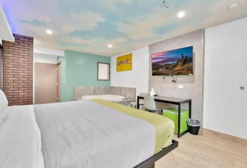 キングサイズベッドのスタンダードルーム, Exclusivo Inn And Suites