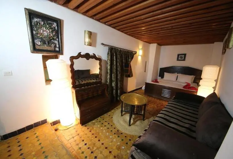 اتاق سوپریور با تخت بزرگ, Riad Zina Fes Elegance In The Heart Of Fes