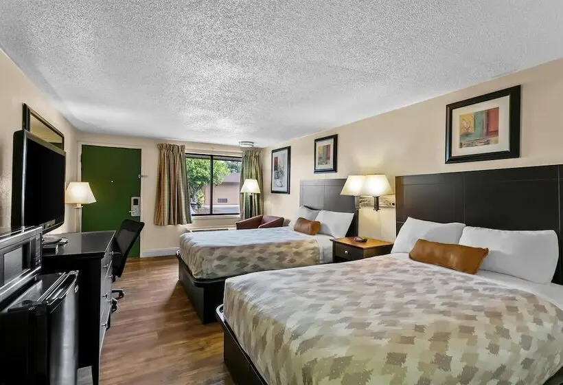 اتاق استاندارد با 2 تخت دوبل, Americas Best Value Inn Martinsburg