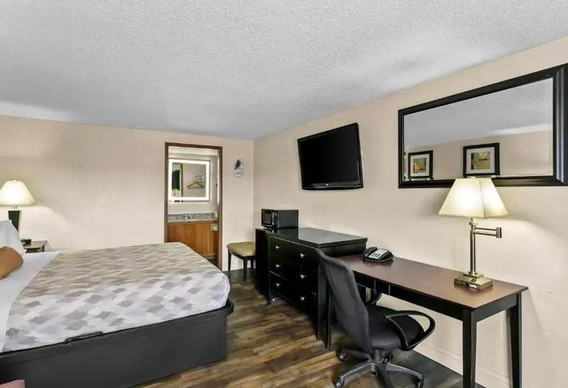 اتاق لوکس با تخت بزرگ, Americas Best Value Inn Martinsburg