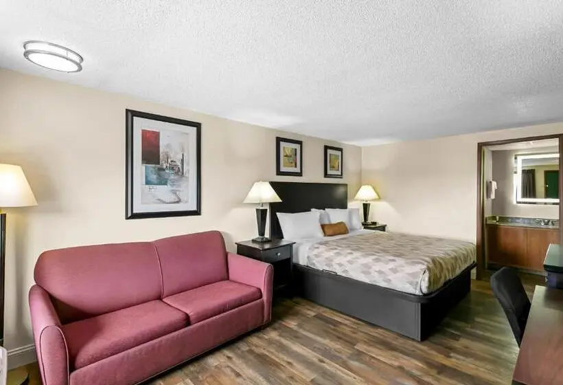 اتاق لوکس با تخت بزرگ, Americas Best Value Inn Martinsburg
