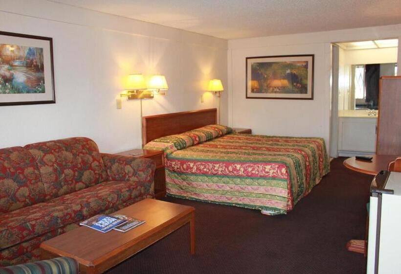 غرفة قياسية فردية, Knights Inn Indianapolis