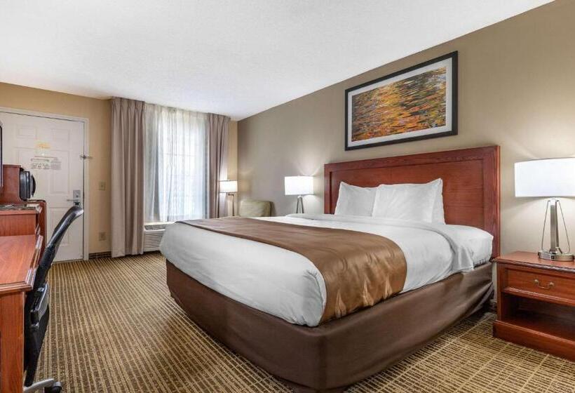キングサイズベッドのスタンダードルーム, Quality Inn Cheraw