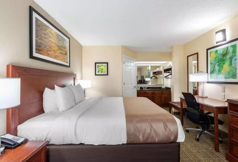 キングサイズベッドのスタンダードルーム, Quality Inn Cheraw