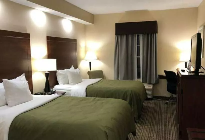 ２ダブルベッドのスタンダードルーム, Quality Inn Oak Ridge