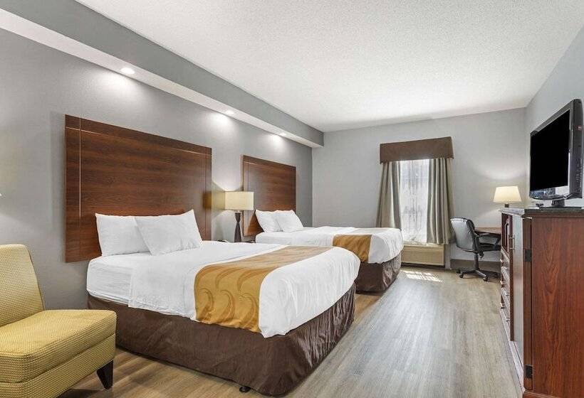 غرفه قياسيه سريرين مزدوجين, Quality Inn Oak Ridge
