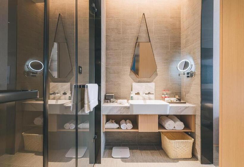 Pokój Standard z Widokiem, Atour Hotel Shenzhen Luohu Shuibei Ibc