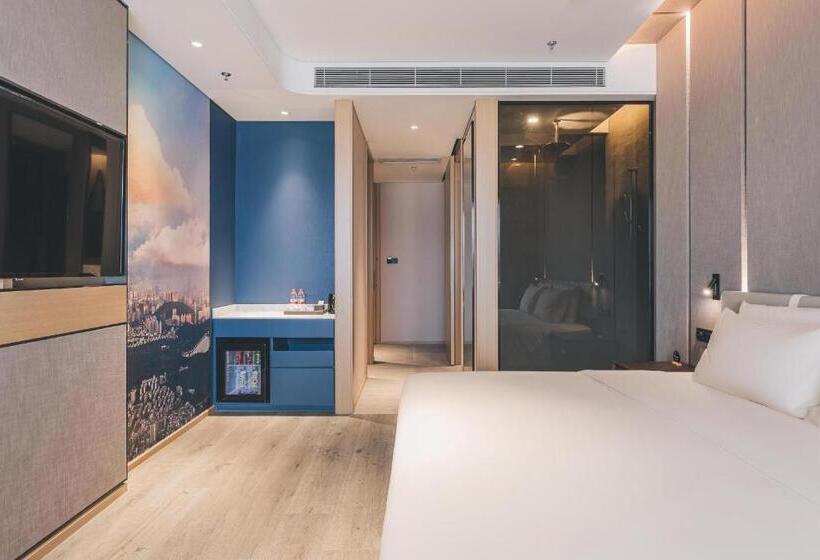 Pokój Standard z Widokiem, Atour Hotel Shenzhen Luohu Shuibei Ibc