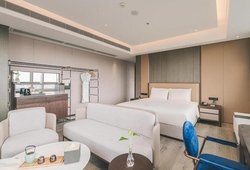 Suite z Widokiem, Atour Hotel Shenzhen Luohu Shuibei Ibc