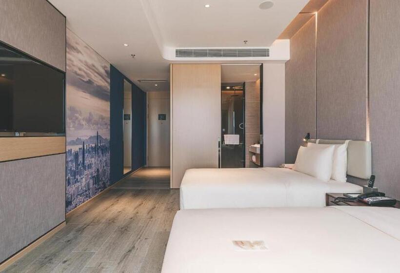 Pokój Standard z Widokiem, Atour Hotel Shenzhen Luohu Shuibei Ibc