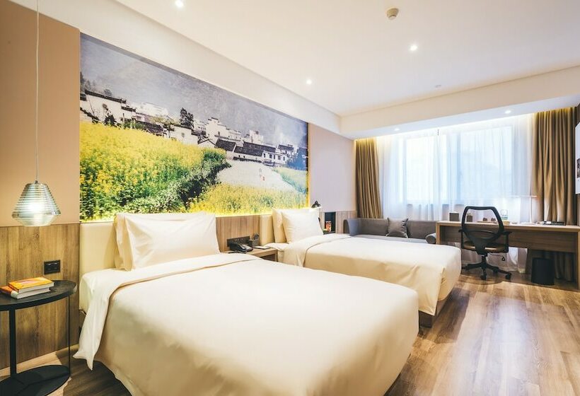 Номер Стандарт, Atour Hotel Ningbo Sanjiangkou Bund Book City