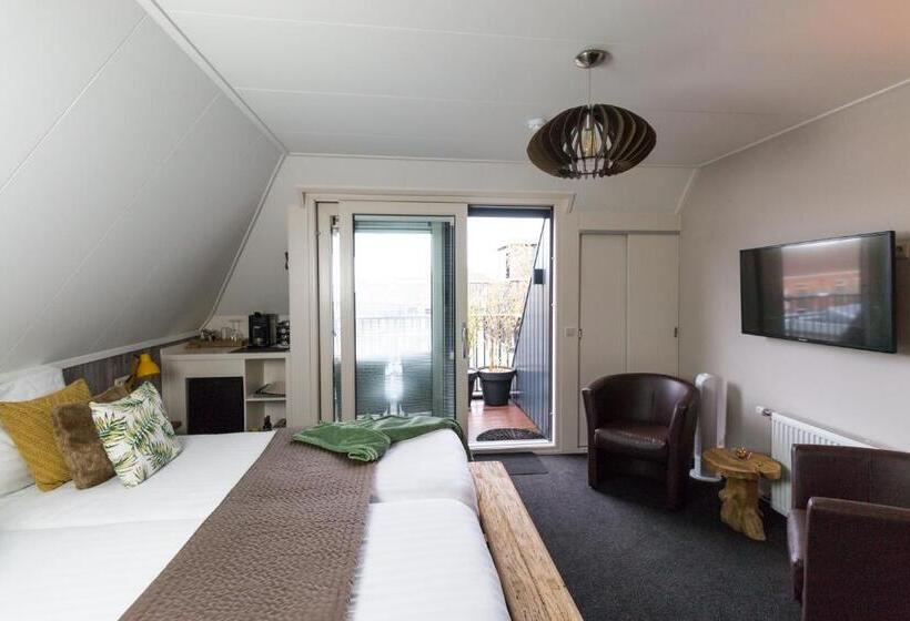 חדר סטנדרט עם מרפסת, Restaurant It Posthus