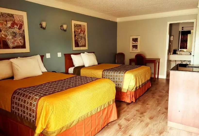 ２ダブルベッドのスタンダードルーム, Econo Lodge Richmond North Chesterfield