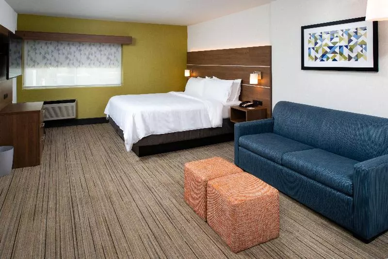 キングサイズベッドのスタンダードルーム, La Quinta Inn & Suites By Wyndham Irvine Spectrum
