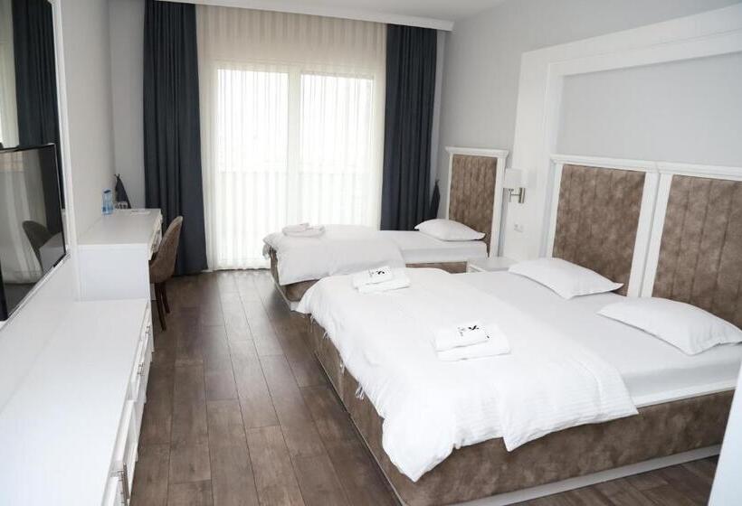 اتاق استاندارد سه تخته با بالکن, Sky