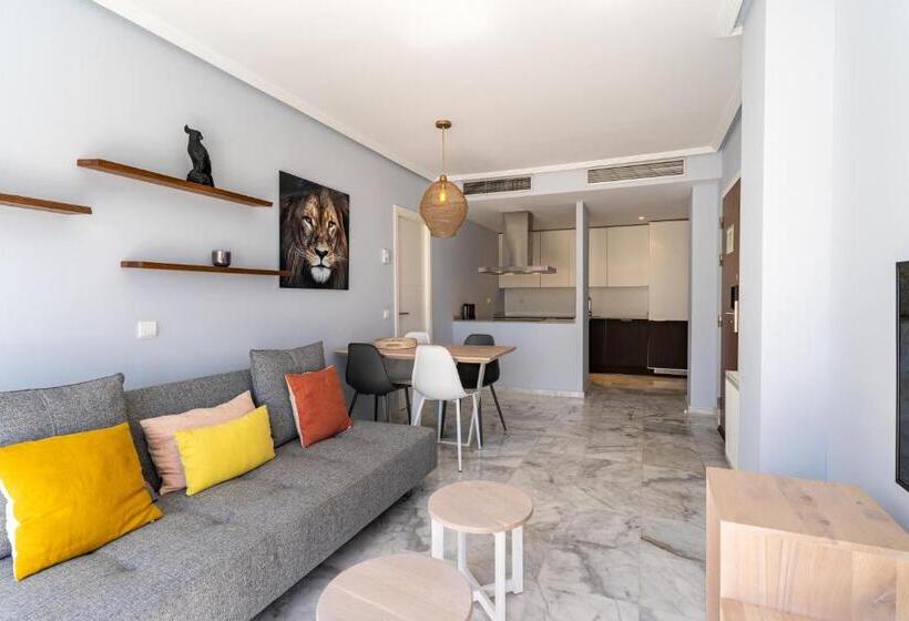 침실 1개 디럭스 아파트, Dormio Resort Costa Blanca Beach & Spa