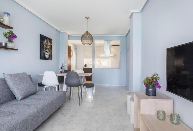 침실 2개 디럭스 아파트, Dormio Resort Costa Blanca Beach & Spa