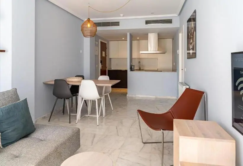 آپارتمان 1 خوابه با چشم‌انداز استخر, Dormio Resort Costa Blanca Beach & Spa