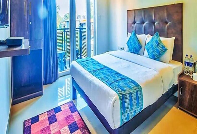 带阳台的三人标准间, Balaji Inn Baga