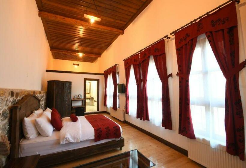 חדר סטנדרט עם מיטת קינג, Yazmacılar Hanı Otel Restaurant