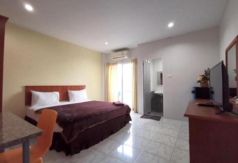 带大床的标准间, Ban Kaew Guesthouse Songkhla