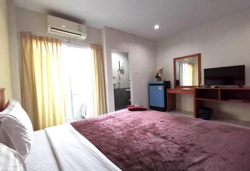 带大床的标准间, Ban Kaew Guesthouse Songkhla