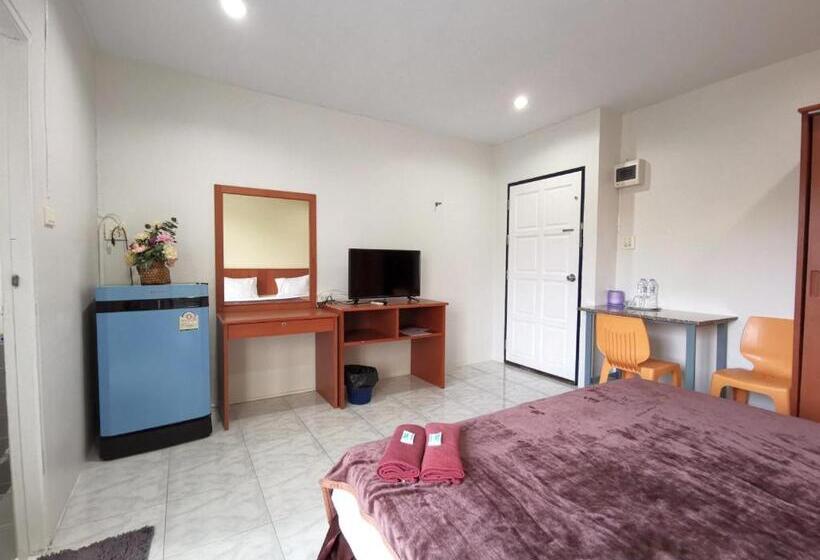 带大床的标准间, Ban Kaew Guesthouse Songkhla